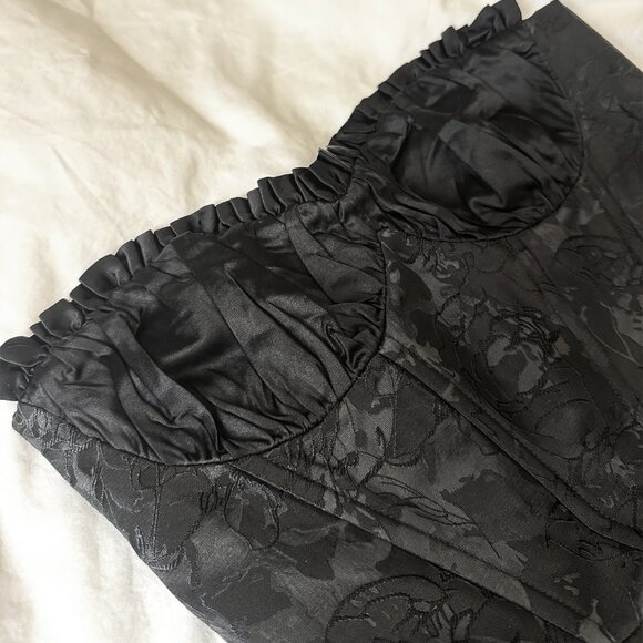 Airina Mini Dress by Nana Jacqueline in Black - Picture 3 of 9